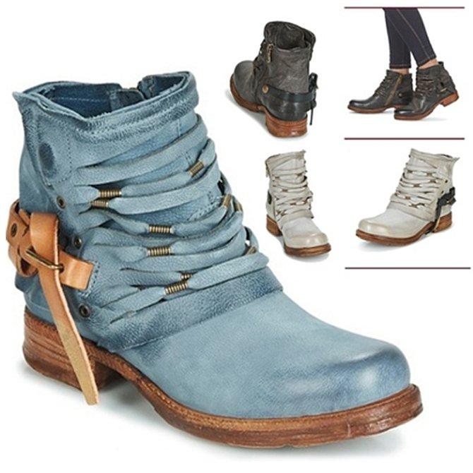 Elara - Premium Stiefeletten Damen Leder Absatz
