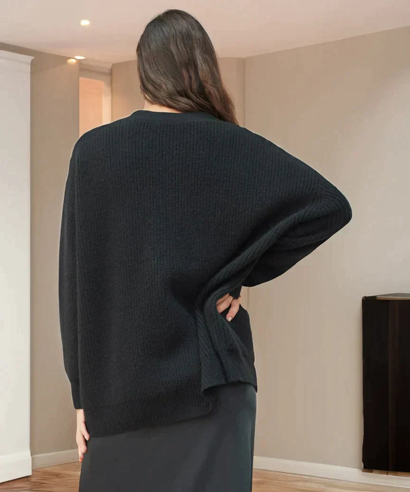 Marit - Kaschmir-Strickjacke